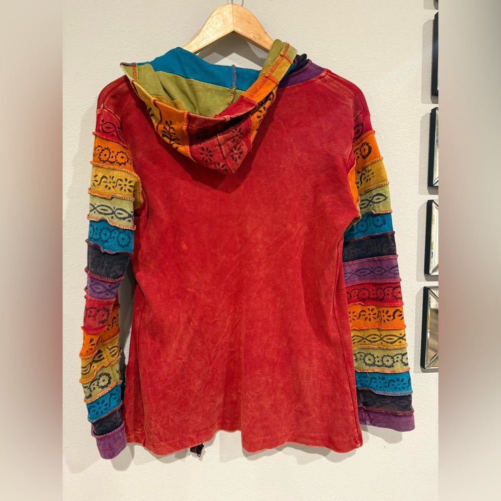 Sunshine Daydream Hoodie Jacket Women's S/M Full‎ Zip Greater Good Network - Picture 2 of 5